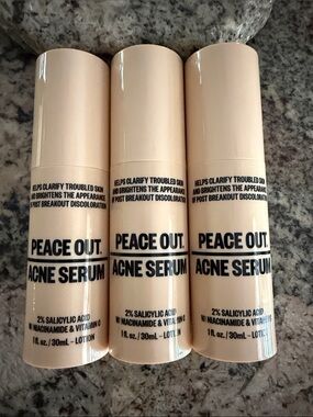 Peace Out Acne Serum - Cream